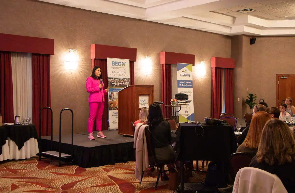 2. Jenn Harper presenting ‘Helping the World See Indigenous Faces’